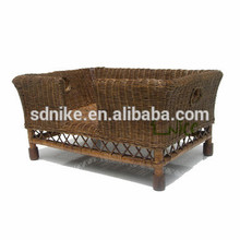 2014 the latest hot sale rattan pet cage